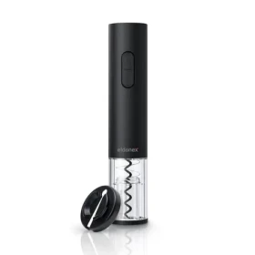 Eldonex WineSpin čierna / elektrický otvárač na víno / 4X AA batérie (EWO-2100-BK)