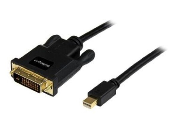 StarTech pasívny adaptér Mini DisplayPort M na HDMI M čierna 2m/4k a 2K/audio 7.1 (MDP2HDMM2MB)