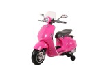 Mamido Detský elektrický skúter Vespa GTS ružový