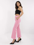 Nohavice DHJ SP 20518.12 pink jedna velikost