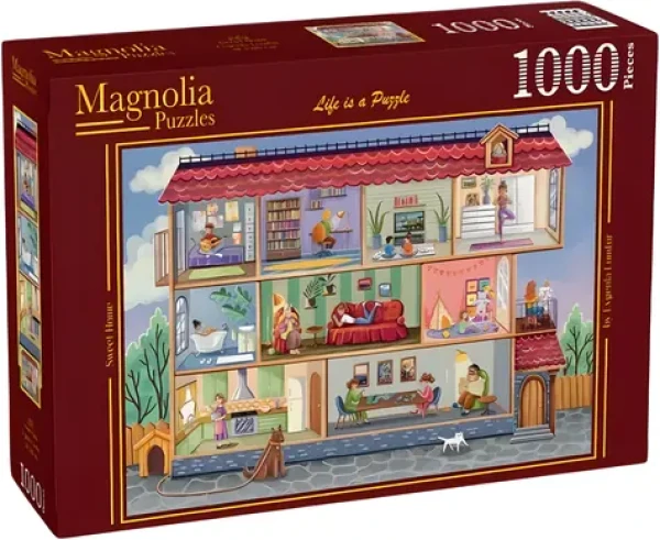 MAGNOLIA Puzzle Domov, sladký domov