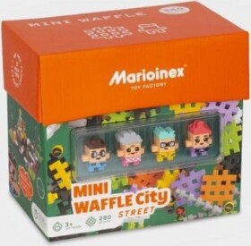 Marioinex Waffle mini Blocks Street 280 ks