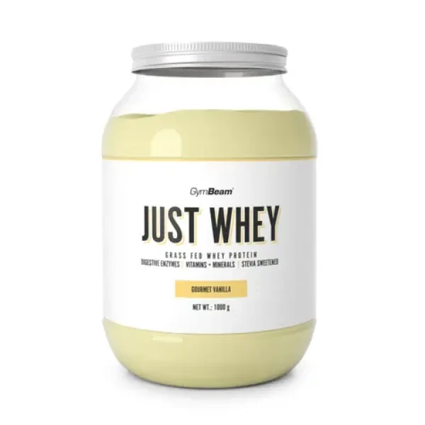 Just Whey Grass-Fed Proteín - GymBeam (gourmet vanilla, 1000 g) (28324-17-1000g-gourmetvanilla)