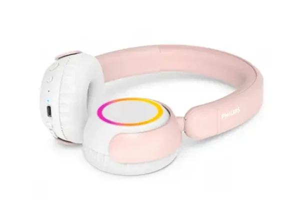 Philips TAK4200PK/00 ružová / Bezdrôtové slúchadlá / mikrofón / Bluetooth 5.4 / podsvietenie (TAK4200PK/00)