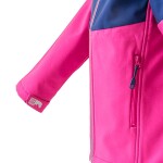 Dievčenská softshellová bunda s kapucňou, Pidilidi, PD1073-01, Dievča - 98 | 3roky