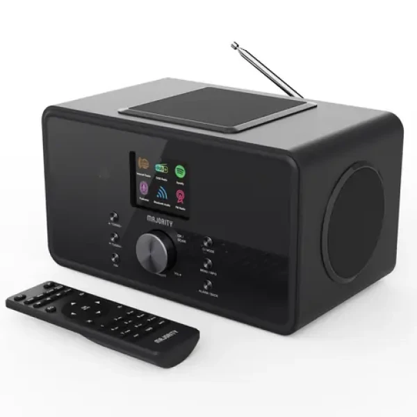 Majority Bard čierna / Internetové rádio / 100W / DAB+ / FM / internet (MajoBardB)