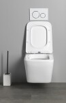 SAPHO - PORTO závesná WC misa, Rimless, 36x52cm, biela PZ102WR