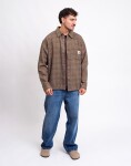 Carhartt WIP L/S Bagley Shirt Bagley Check, Hamilton Brown L