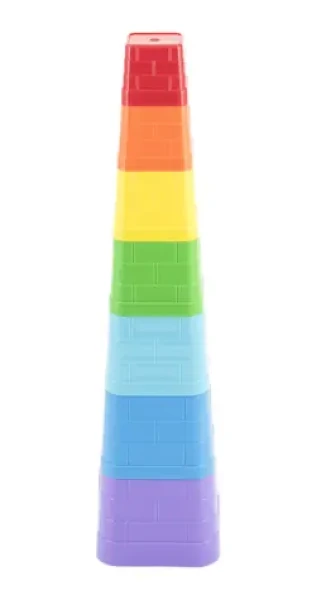 TECHNOK Skladacia veža z kociek Kubus pyramída