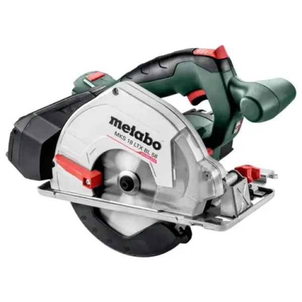 Metabo MKS 18 LTX BL 58 / Aku Okružná píla / 18V / Priemer 165x20 mm / 3.600 ot-min / Hĺbka rezu 58 mm (600773840)