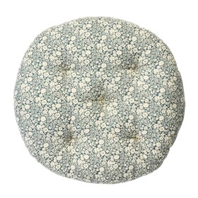 MADAM STOLTZ Okrúhly podsedák Blue Ø 45 cm