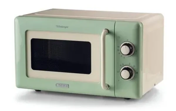 Ariete 3960 GR Vintage krémová/svetlo zelená / Mikrovlnná rúra / 800 W / 20 l (3960GR)