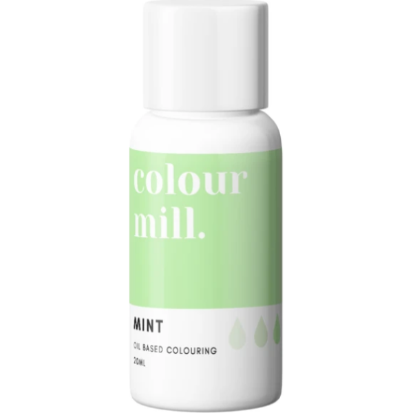 Olejová farba 20 ml vysoko koncentrovaná mentolová - colour mill - colour mill