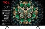 50" TCL 50C69K titánová / Televízia / Mini LED / 4K UHD / 144Hz / Google TV / HDR10+ / 30W repro (50C69K)