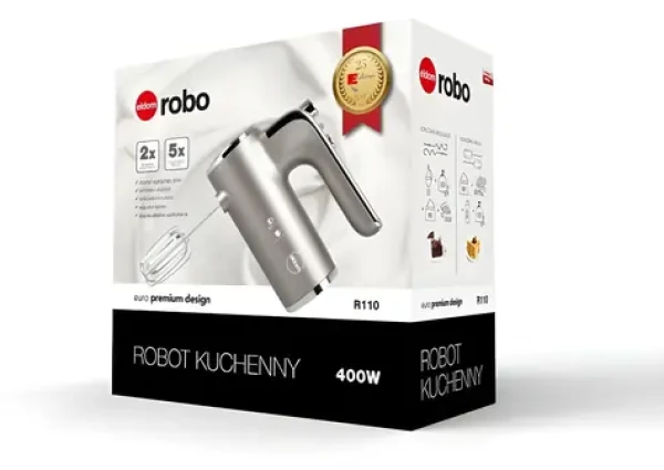 Eldom R110 / Ručný šľahač / 400 W / 5 rýchlostí (R110 robo)