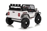 Mamido Mamido Elektrické autíčko Speed Offroad biele | 4x45W | EVA kolesá | 12V 7Ah | EKO koža