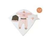 Llorens M843-26 oblečok pre bábiku bábätko NEW BORN veľkosti 43-44 cm