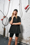 Build your Brand BY 149 Dámske tričko Oversize Boyfriend 56.0149 biele white M