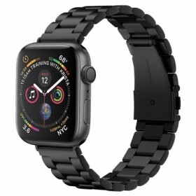 Spigen Modern Fit nerezový remienok Apple Watch 44 amp; 42 mm čierna (062MP25403)