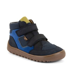 Chlapčenské celoročné členkové barefoot topánky UP HILL TEX DARK BLUE Froddo G3110281 - 25