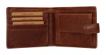 Pánska kožená peňaženka Lagen E1036/T Light brown