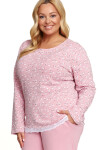 Dámske pyžamo 7151 plus - Doctornap Růžová 3XL