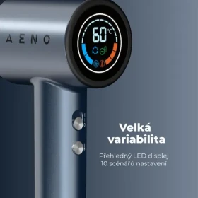 AENO HD3 / Sušič vlasov / 1500 W / 100 km/h / Ionizácia / 3 rýchlosti / 5 trysiek (AHD0003)