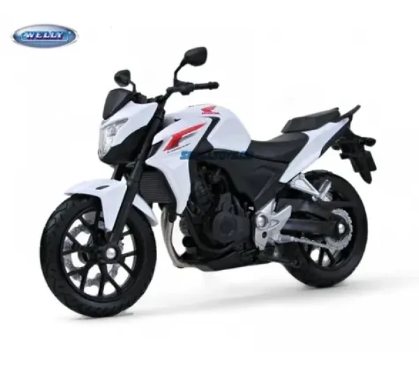 Welly - Motocykel Honda CB500F model 1:10 biela
