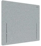 Leitz Prepážka k stolu šedá / Prepážka / 70 x 80 cm (61230085)