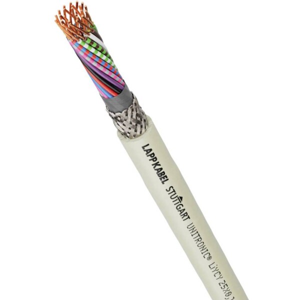 LAPP 0034425/50 dátový kábel UNITRONIC® LiYCY sivá 50 m; 0034425/50