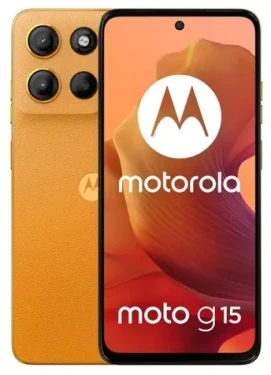 Motorola Moto G15 8+128 GB oranžová / 6.72 "LCD / 128GB / Android 15 (PB6E0015PL)
