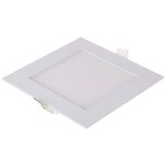 V-TAC VT-1207SQ-N 214866 LED panel zabudovateľný En.trieda 2021: F (A - G) 12 W teplá biela prírodná biela; 214866