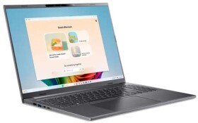 Acer Notebook Aspire Aspire 16 AI A16-11M-X4X3 CPU Qualcomm Snapdragon X X1-26-100 3000 MHz 16" 1920x1200 RAM 16GB LPDDR5x SSD 512GB Qualcomm Adreno GPU Integrated ENG Card Reader microSD Windows 11 Home Steel Grey 1.55 kg NX.JLNEL.001