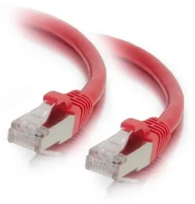 Mercodan CAT6A červená / Patch kábel / S/FTP / 0,25 m / RJ-45 (371914002)