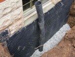 Nopová fólia – GXP PLUS 500 g/m², výška nopu 8 mm, 2×19 m [38 m²] - II.jakost