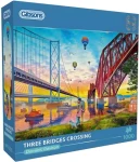 GIBSONS Puzzle Tri mosty NAD riekou