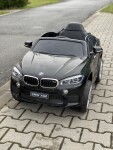 Mamido Elektrické autíčko BMW X6 lakované čierne