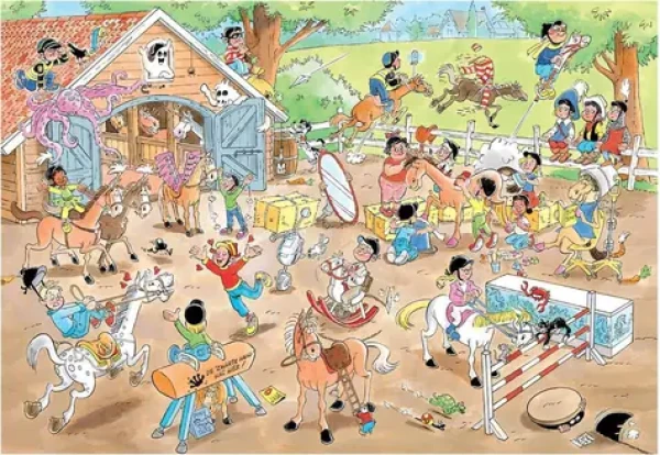 JUMBO Puzzle JvH Jazdecká škola
