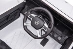 Mamido Elektrické autíčko Mercedes Benz G63 6x6 biele