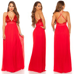 Red Carpet Look! Sexy KouCla dress with sequins Red