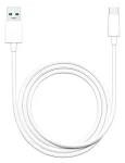 Realme DL129 biela / Dátový kábel / USB-A / USB-C / 65W / VOOC / 1 m (57983104105)
