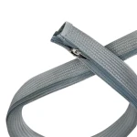 LogiLink Káblový organizér so zipsom sivá / Organizátor káblov so zipsom / 30 mm x 1 m (KAB0071)