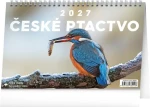 NOTIQUE České vtáctvo 2027 / Stolný kalendár / 23,1 × 14,5 cm