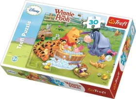 Trefl - Puzzle Medvedík Pú: Kúpeľ Prasiatka