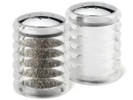 ColeMason Beehive Sada sypiatok na soľ a korenie / výška 7 cm / akryl, chróm (H820950)