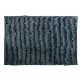 MSV CHENILLE tmavo šedá / Kúpeľňová predložka / mikrovlákno / protišmyková / 50 x 80 cm
