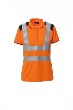 Payper Dámska reflexné polokošeľa GUARD + Farba: Oranžová Fluo/ N, Veľkosť: L (001484002802011L)