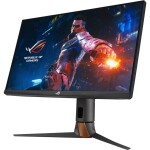 27 ASUS ROG PG27AQN čierna / LED / 2560x1440 / IPS / 16:9 / 1ms / 1000:1 / 400 cd-m2 / HDMI + DP + USB / VESA (90LM0820-B01370)