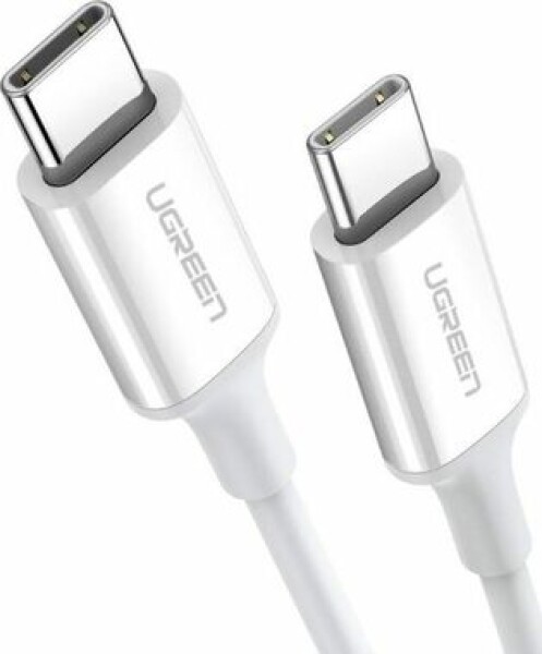 Ugreen US264 Kábel USB-C (M) - USB-C (M) 0.5 m biela / 60W (60517)