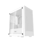 Darkflash M305 biela / Počítačová skriňa / Micro-ATX / tvrdené sklo / bez ventilátorov / USB 3.0 (M305_White)